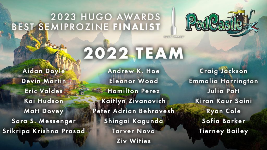 2023 hugo awards best semiprozine finalist 2022 team list